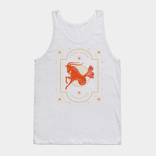 Capricorn Tank Top by Javio